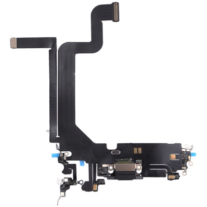 iPhone 14 Pro Max Black Charging Port Flex Cable Ribbon Replacement - Ideal for Repairing Damaged Parts