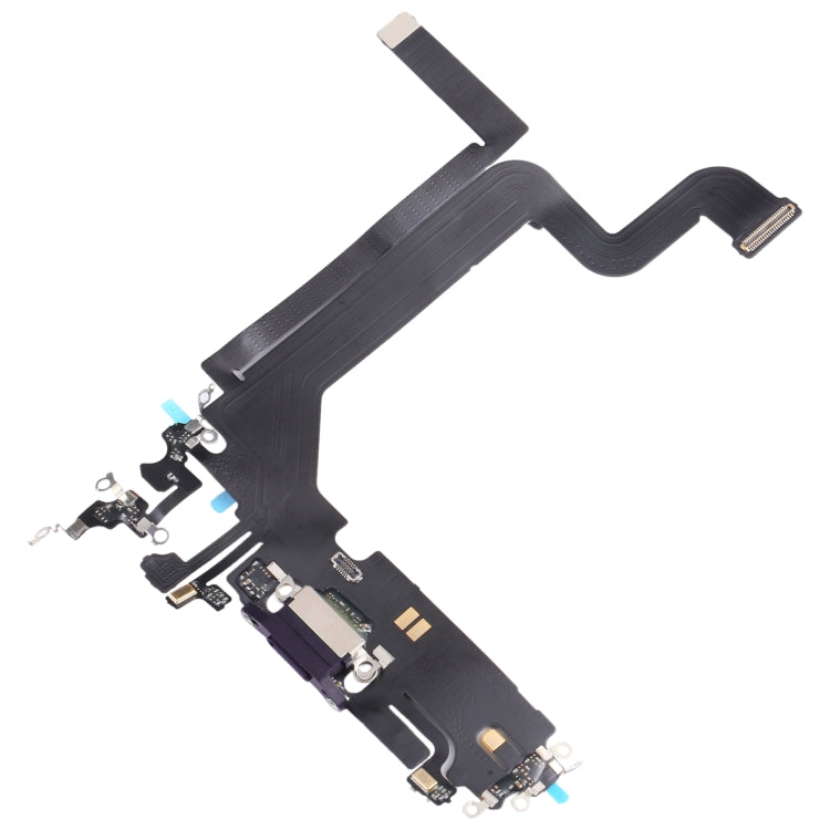 iPhone 14 Pro Max Purple Charging Port Flex Cable Ribbon Replacement - Compatible & Quality Checked