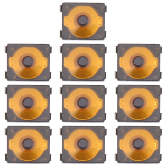 10 Pack of 3.5 x 3MM Micro SMD Switch Buttons for iPhone 4/4S & Android - Replacement Parts