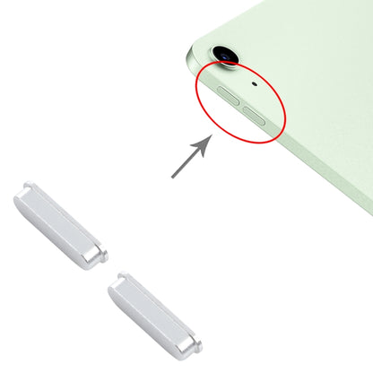 iPad Air 4 Volume Control Button Replacement (10.9 inch 2020 A2316 A2324 A2325 A2072) - Silver