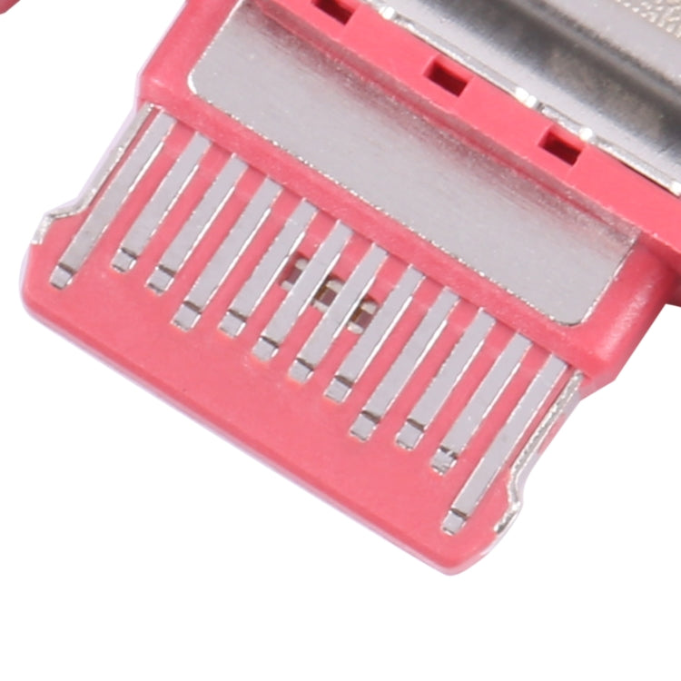 Pink Charging Port Connector for iPad 2022 (Models A2696, A2757) - Replacement Part, Professional Installation Recommended