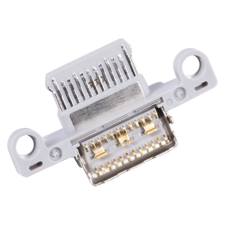 iPad 2022 Charging Port Connector (A2696, A2757) - Silver Replacement Part for Broken/Unusable Devices