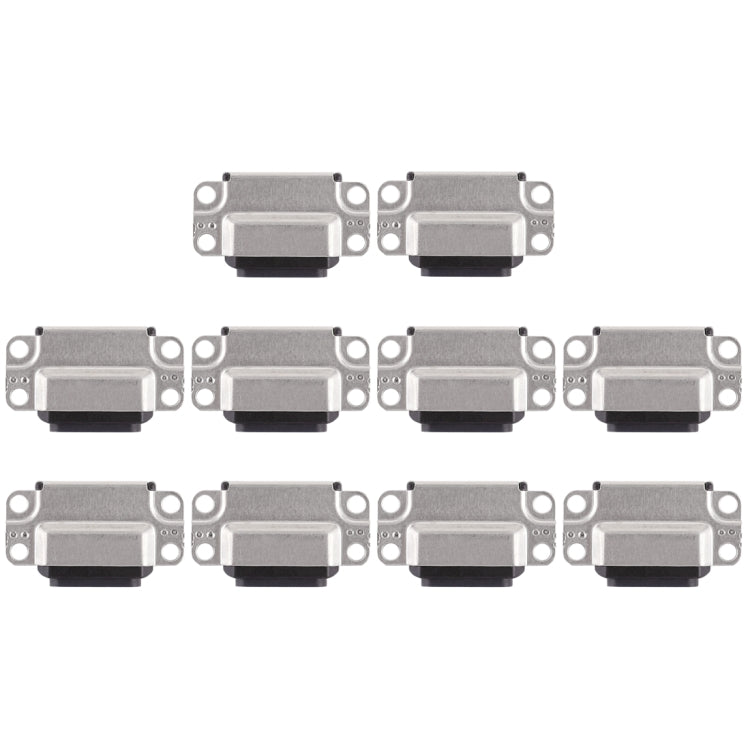 10-Pack Charging Port Connector Dock for iPad Air 2 (Black) - High Quality Replacement Parts