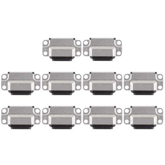10-Pack Charging Port Connector Dock for iPad Air 2 (Black) - High Quality Replacement Parts