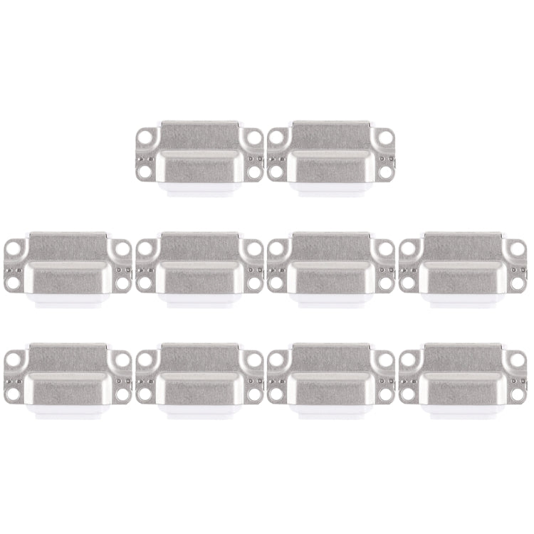 10 Pack iPad Air 2 Charging Port Dock Connector (White) - High Quality Replacement Parts