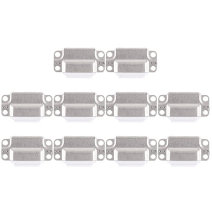 10 Pack iPad Air 2 Charging Port Dock Connector (White) - High Quality Replacement Parts