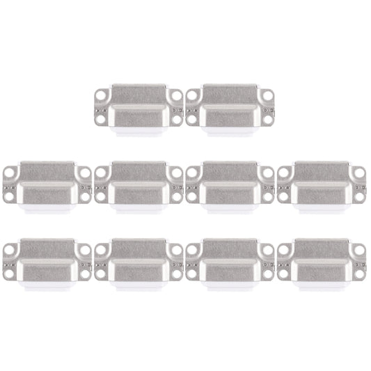 10 Pack iPad Air 2 Charging Port Dock Connector (White) - High Quality Replacement Parts