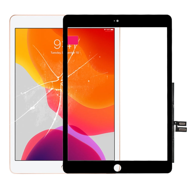 Touch Panel for iPad 10.2 inch (2019) / iPad 7 - Black Replacement Screen, 0.41kg, Compatible with Apple