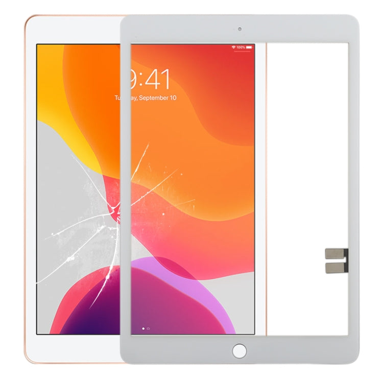Replacement Touch Panel for iPad 10.2 inch / iPad 7 (White) - Fully Compatible, Quality Checked