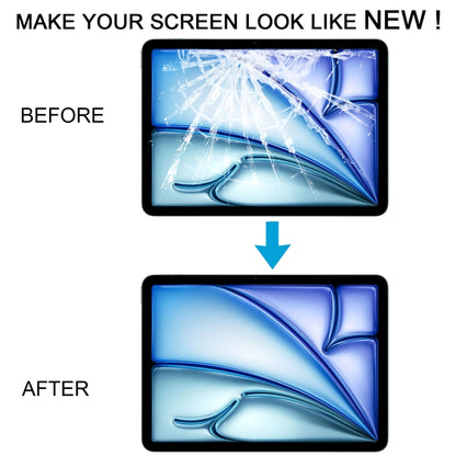 iPad Air 11 inch (2024) A2899 A2900 Front Screen Outer Glass Lens Replacement with OCA Adhesive - Test Before Installation