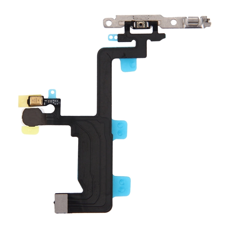 Power Button & Flashlight Flex Cable with Brackets for iPhone 6 - High Quality Replacement Part