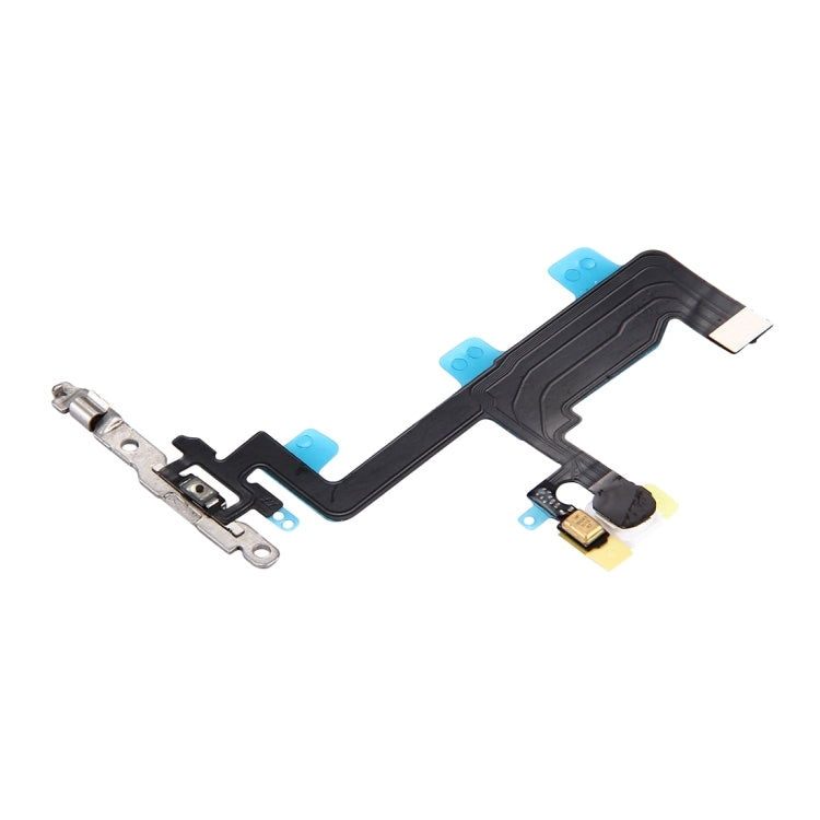Power Button & Flashlight Flex Cable with Brackets for iPhone 6 - High Quality Replacement Part