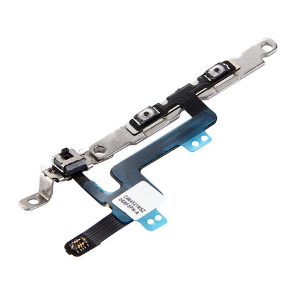 High-Quality Volume Button & Mute Switch Flex Cable with Brackets for iPhone 6 - Replacement Part