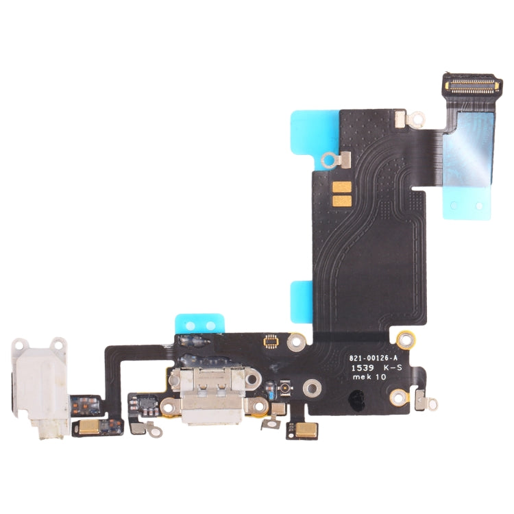 Original Light Grey Charging Port Flex Cable Ribbon Replacement for iPhone 6s Plus - Professional Installation Recommended