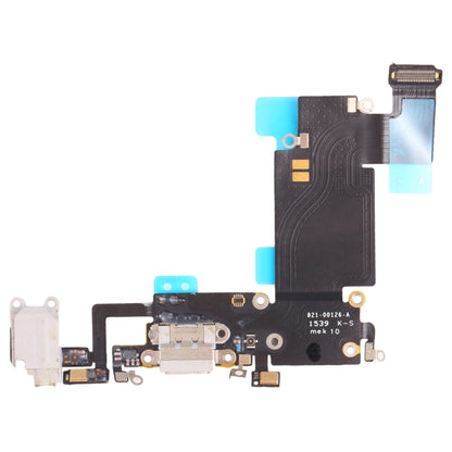 Original Light Grey Charging Port Flex Cable Ribbon Replacement for iPhone 6s Plus - Professional Installation Recommended