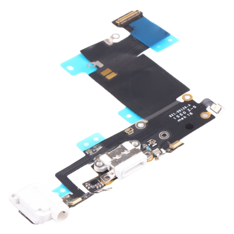 Original Replacement Charging Port Flex Cable Ribbon for iPhone 6s Plus (White) - Tested & Fully Functional