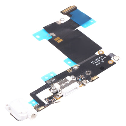 Original Replacement Charging Port Flex Cable Ribbon for iPhone 6s Plus (White) - Tested & Fully Functional