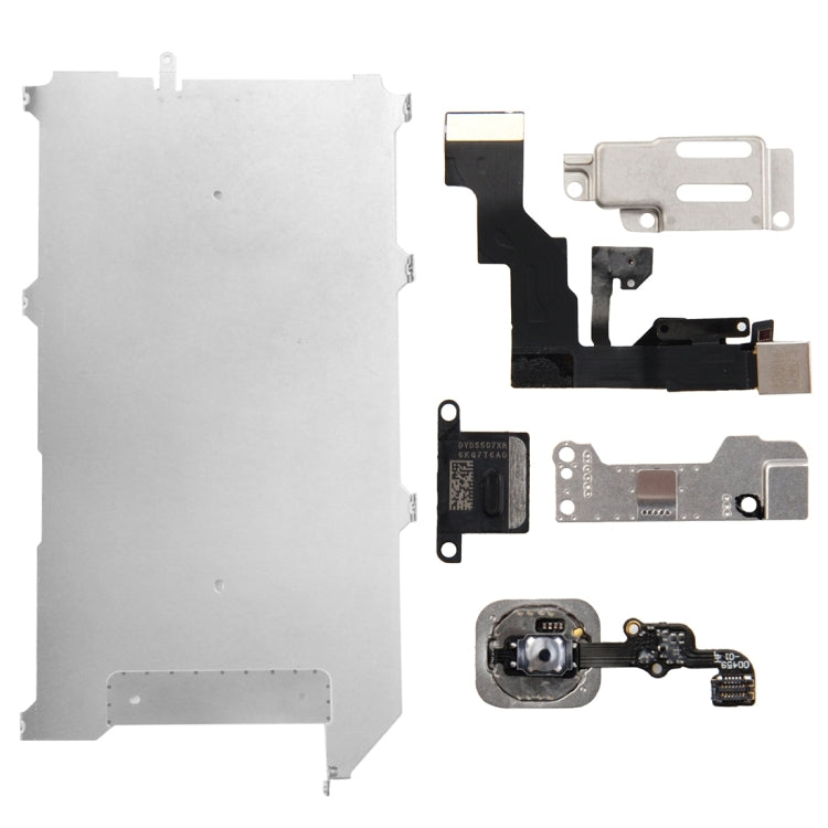 iPhone 6s Plus LCD Repair Accessories Part Set - 6 in 1 High Quality Replacement Kit (Black)