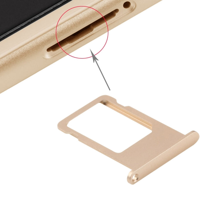 Gold Card Tray Replacement for iPhone 6s Plus - High Quality, Professionally Tested