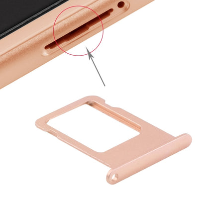 High-Quality Rose Gold Card Tray for iPhone 6s Plus - Ideal Replacement Part