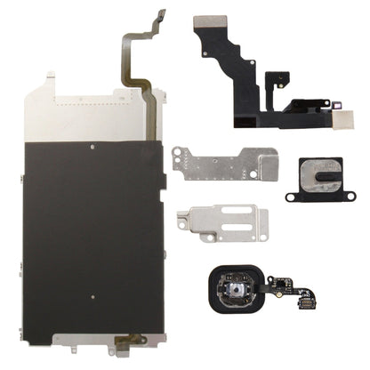 iPhone 6 Plus LCD Repair Accessories Set - 6 in 1 High Quality Replacement Parts (Black)