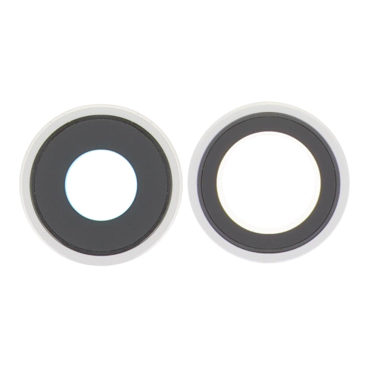 iPhone 16 / 16 Plus Rear Camera Lens Cover Replacement (White) - Quality Checked for Perfect Fit
