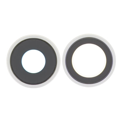 iPhone 16 / 16 Plus Rear Camera Lens Cover Replacement (White) - Quality Checked for Perfect Fit