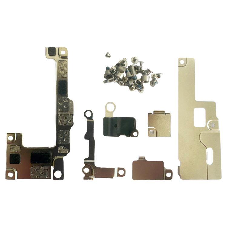 iPhone 16 Plus Inner Repair Accessories Set with Screws - Replacement Iron Sheet Cover Parts