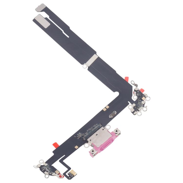 iPhone 16 Plus Pink Charging Port Flex Cable Replacement Part - Compatible & Fully Tested