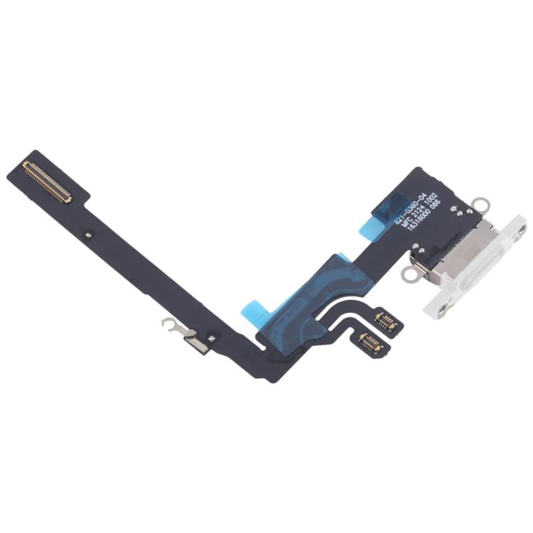 iPhone 16 Pro Replacement Charging Port Flex Cable (White) - Compatible & Quality Checked