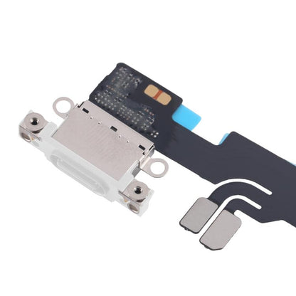 iPhone 16 Pro Replacement Charging Port Flex Cable (White) - Compatible & Quality Checked