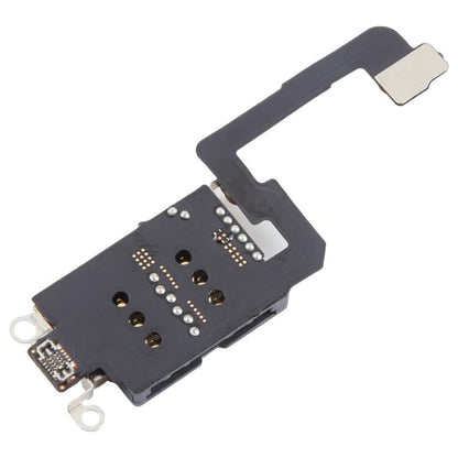 iPhone 16 Single SIM Card Holder Socket with Flex Cable Replacement Part - Compatible & Tested