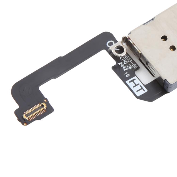 iPhone 16 Single SIM Card Holder Socket with Flex Cable Replacement Part - Compatible & Tested