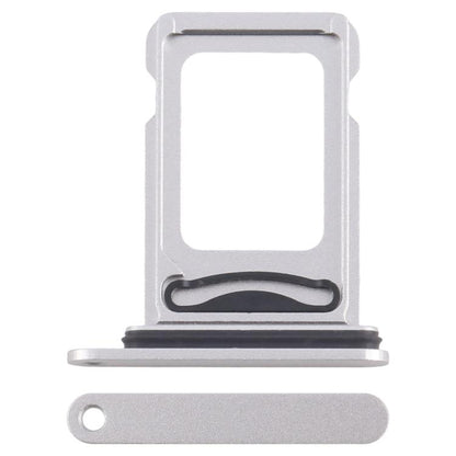 iPhone 16e Silver SIM Card Tray + SIM Replacement - Premium Quality, Fully Tested, Professional Installation Recommended