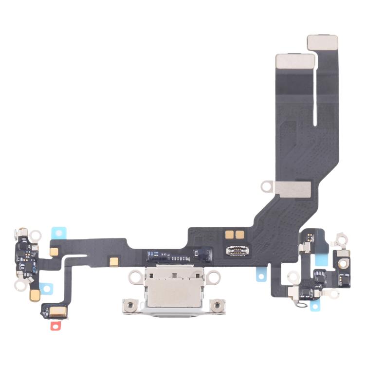 iPhone 16e Grey Charging Port Flex Cable Replacement - Compatible, Quality Checked, Easy Installation