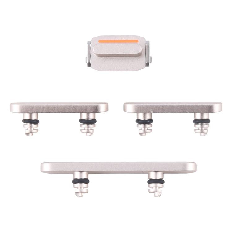iPhone 16e Replacement Power & Volume Control Buttons (Silver) - Compatible, Checked & Ready to Install
