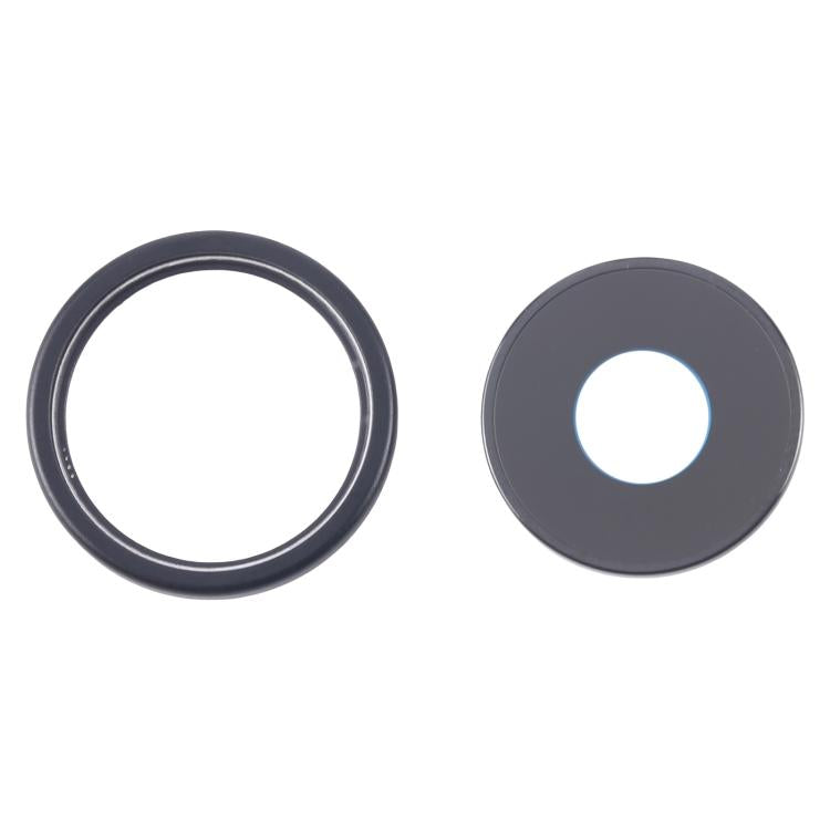 Replacement Rear Camera Lens Cover for iPhone 16e (Black) - Compatible, Professionally Tested