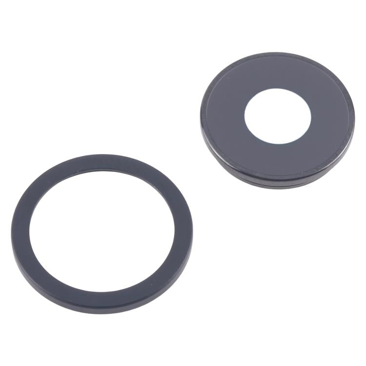 Replacement Rear Camera Lens Cover for iPhone 16e (Black) - Compatible, Professionally Tested