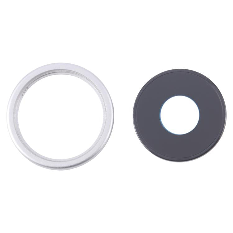iPhone 16e Rear Camera Lens Cover Replacement (White) - Perfect Fit, Professional Installation Recommended