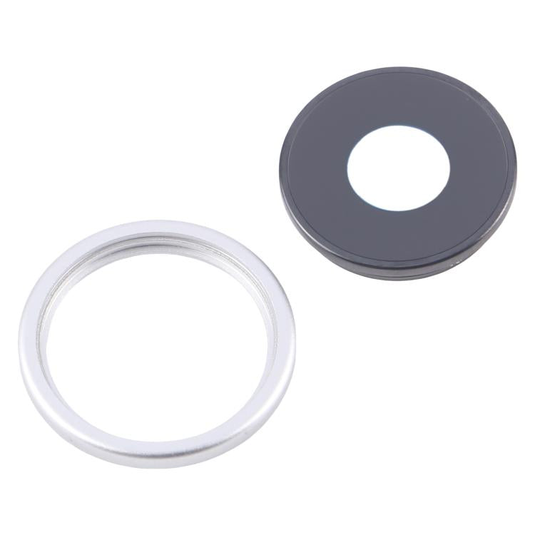 iPhone 16e Rear Camera Lens Cover Replacement (White) - Perfect Fit, Professional Installation Recommended