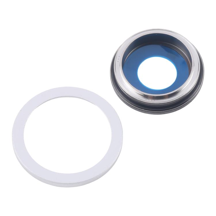 iPhone 16e Rear Camera Lens Cover Replacement (White) - Perfect Fit, Professional Installation Recommended