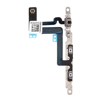 High-Quality Volume Button & Mute Switch Flex Cable with Brackets for iPhone 6 Plus Replacement