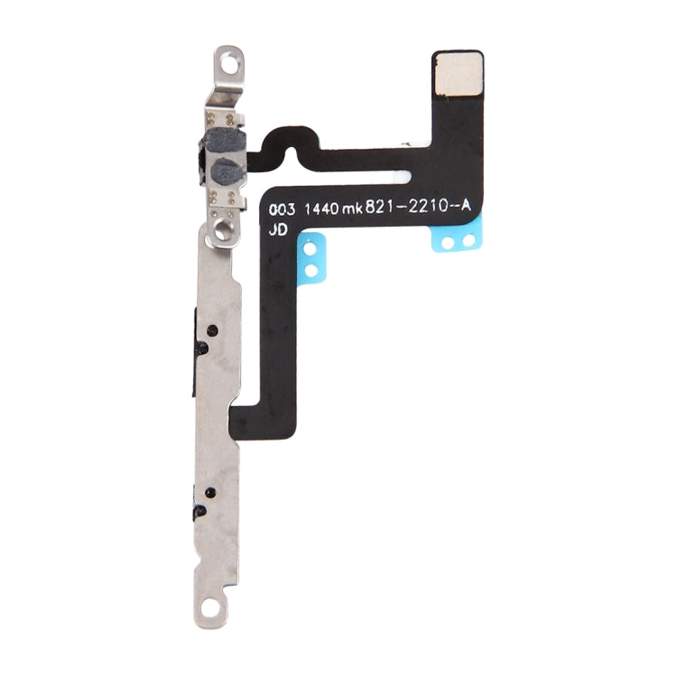 High-Quality Volume Button & Mute Switch Flex Cable with Brackets for iPhone 6 Plus Replacement