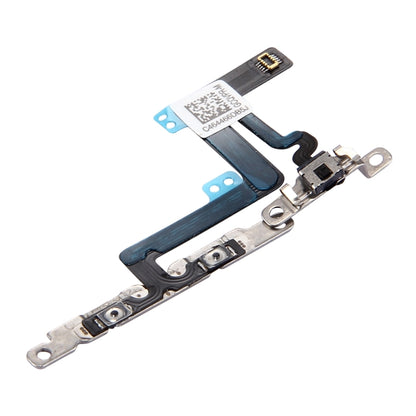 High-Quality Volume Button & Mute Switch Flex Cable with Brackets for iPhone 6 Plus Replacement
