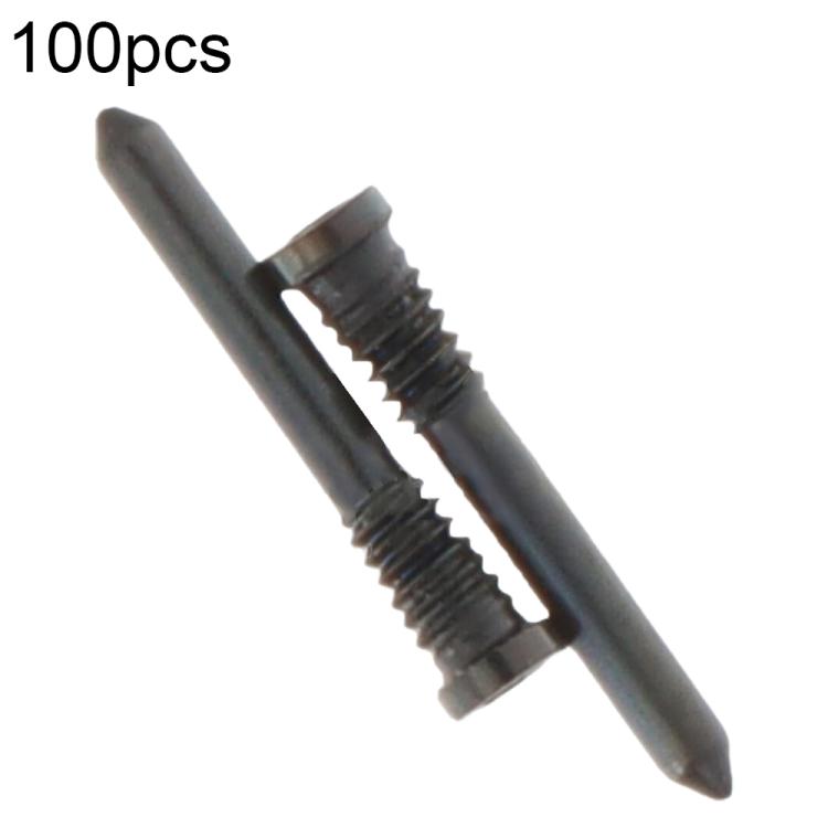 iPhone 16e Charging Port Screws Set - 100 Black Screws for Repair & Replacement Parts