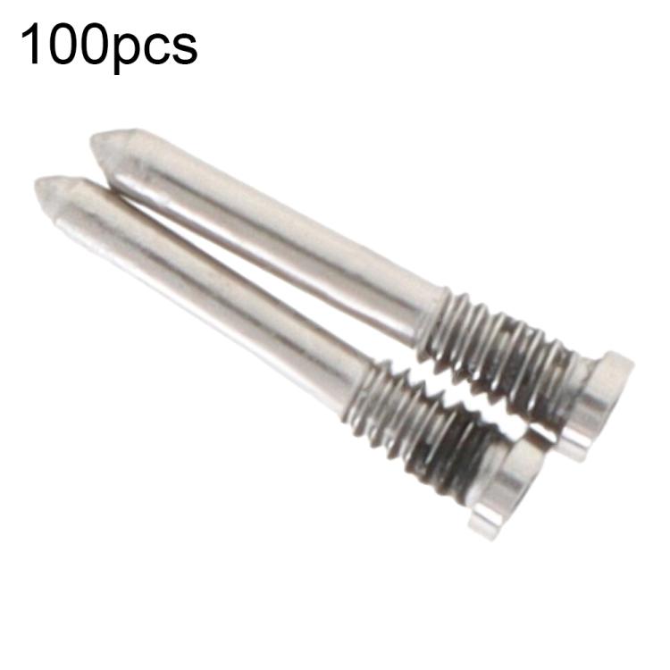 iPhone 16e Charging Port Screws (100pcs/set, Silver) - Essential Repair Parts for Your Device