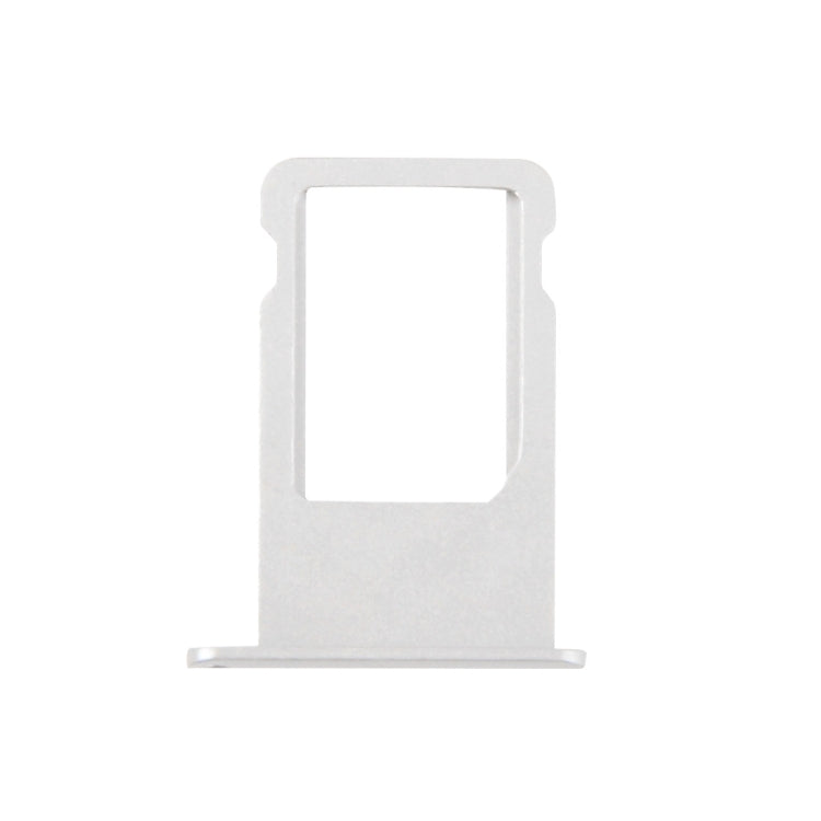 High-Quality Silver Card Tray for iPhone 6 Plus - Replacement Part, Professional Installation Recommended