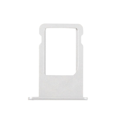 High-Quality Silver Card Tray for iPhone 6 Plus - Replacement Part, Professional Installation Recommended