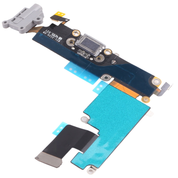 Original Flex Cable Charging Port Replacement for iPhone 6 Plus (Dark Grey) - Compatible & Professional Installation Recommended
