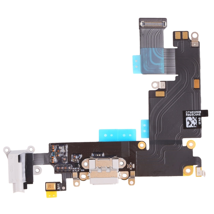 Original Light Grey Charging Port Flex Cable Ribbon for iPhone 6 Plus - Replacement Part